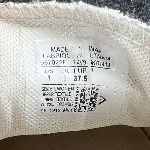 Converse Shoreline Shoes Women's 7 White Cheetah Print Chuck Taylor All Star Low - Picture 11 of 11